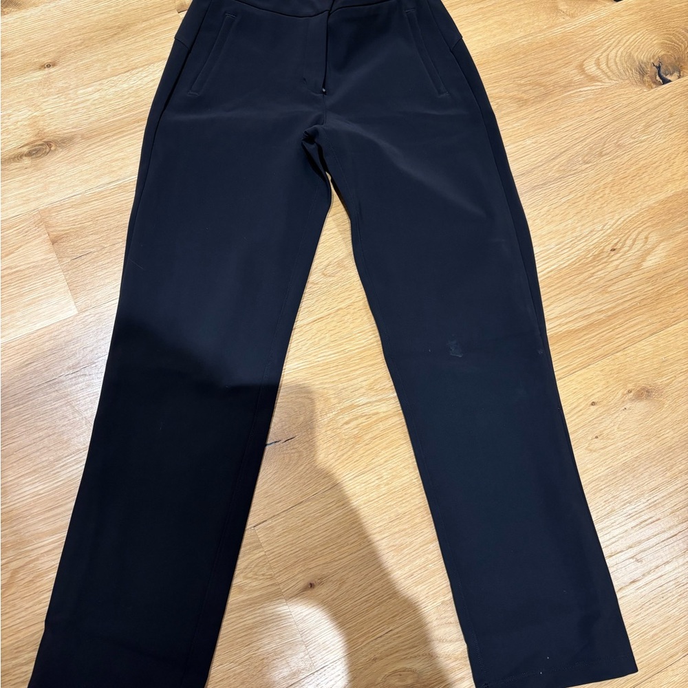 Lululemon Black Straight-Leg Pants
